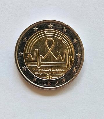 2 euro munt 2024 kom op tegen kanker  beschikbaar voor biedingen