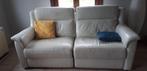 Canapé en cuir avec relax électrique (3 à 4 personnes), Huis en Inrichting, Zetels | Zetels, Ophalen, Gebruikt, 100 tot 125 cm