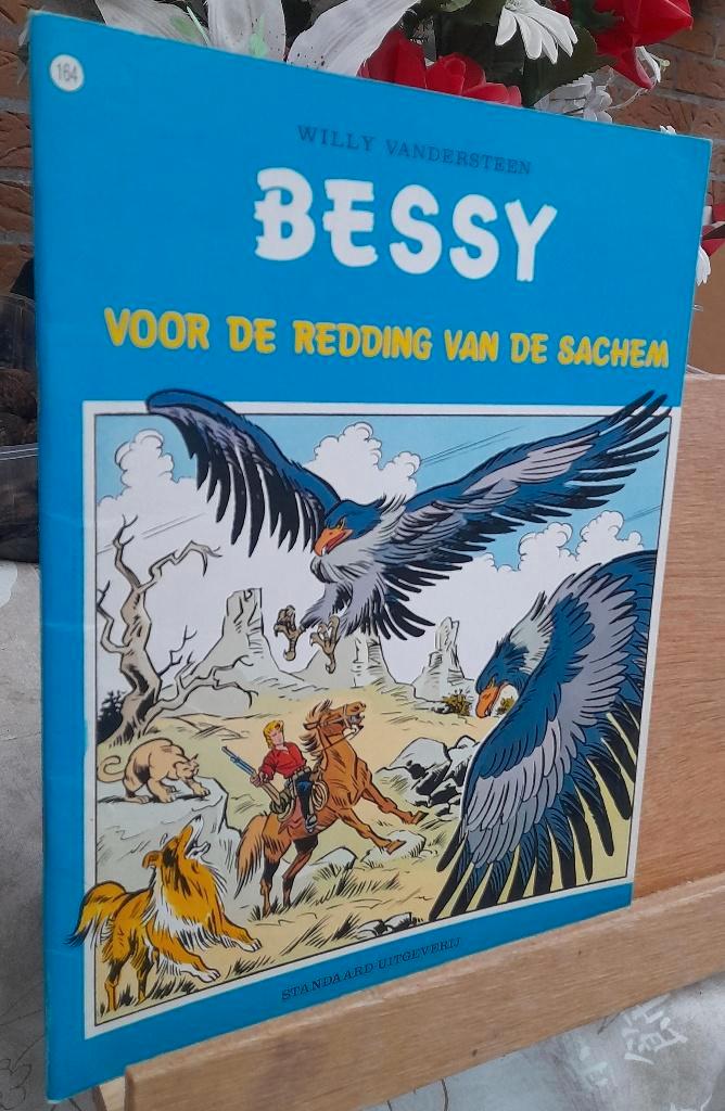 Bessy nr 164 voor de redding van de sachem ,, Boeken, Stripverhalen, Gelezen, Eén stripboek, Verzenden
