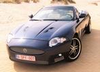 Jaguar XK-R CABRIO, SUPERCHARGED met 51456km.!, Auto's, Jaguar, 4200 cc, Cabriolet, Blauw, Leder