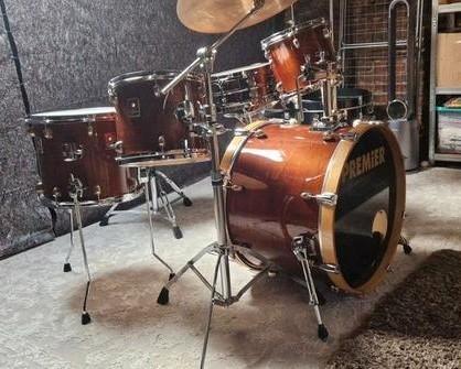Premier 75th Anniversary Gold Lug Kit shellset, Muziek en Instrumenten, Drumstellen en Slagwerk, Ludwig, Ophalen of Verzenden