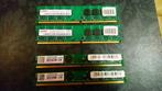 DDR2 2 sets van 1GB en 2GB, Computers en Software, RAM geheugen, Gebruikt, Ophalen of Verzenden, DDR2, Desktop