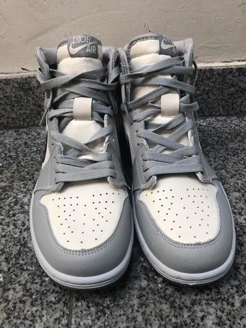 Baskets Nike Air Jordan Dior grises, Autres couleurs, Chaussures à lacets, Comme neuf, Enlèvement