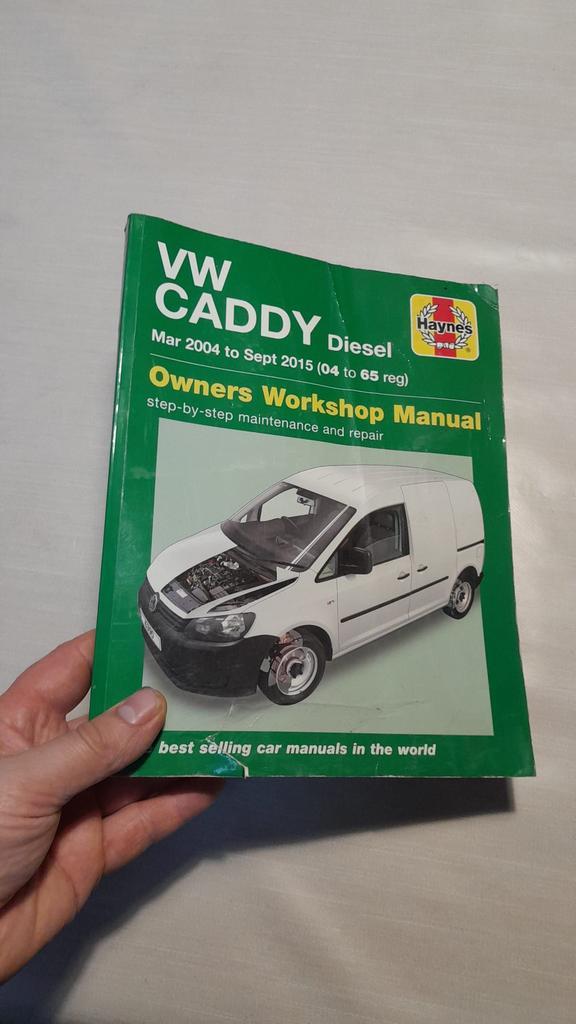Garage handwerkboek VW Caddy 2004-2015, Auto-onderdelen, Overige Auto-onderdelen, Volkswagen, Gebruikt, Ophalen of Verzenden