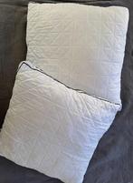 2 oreillers neufs 60 x 60 cm NEW, Ophalen, Nieuw, Wit, Vierkant