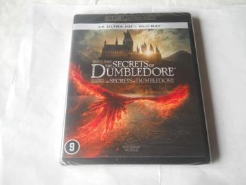 BLU - RAY - 4K - Fantastic Beasts: The Secrets Of Dumbledore, Cd's en Dvd's, Ophalen of Verzenden, Nieuw in verpakking, Science Fiction en Fantasy