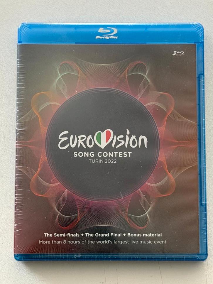 Various – Eurovision Song Contest Turin 2022 (3x Blu-ray), CD & DVD, Blu-ray, Neuf, dans son emballage, Musique et Concerts, Coffret