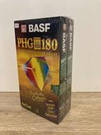 2 lege VHS-cassettes van 180 min. 90 in blisterverpakking, Ophalen of Verzenden