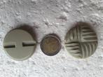 knoppen 40 mm lichtgroen mat verloop 2 gaten B40182, Ophalen of Verzenden, Nieuw, Knoop of Knopen