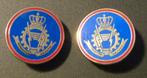 Logistiek batalion kraag pins ( paar ), Verzamelen, Militaria | Algemeen, Ophalen, Landmacht, Embleem of Badge
