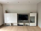 TV-meubel / wandkast Gaverzicht, Huis en Inrichting, Ophalen, Zo goed als nieuw, Glas, Modern