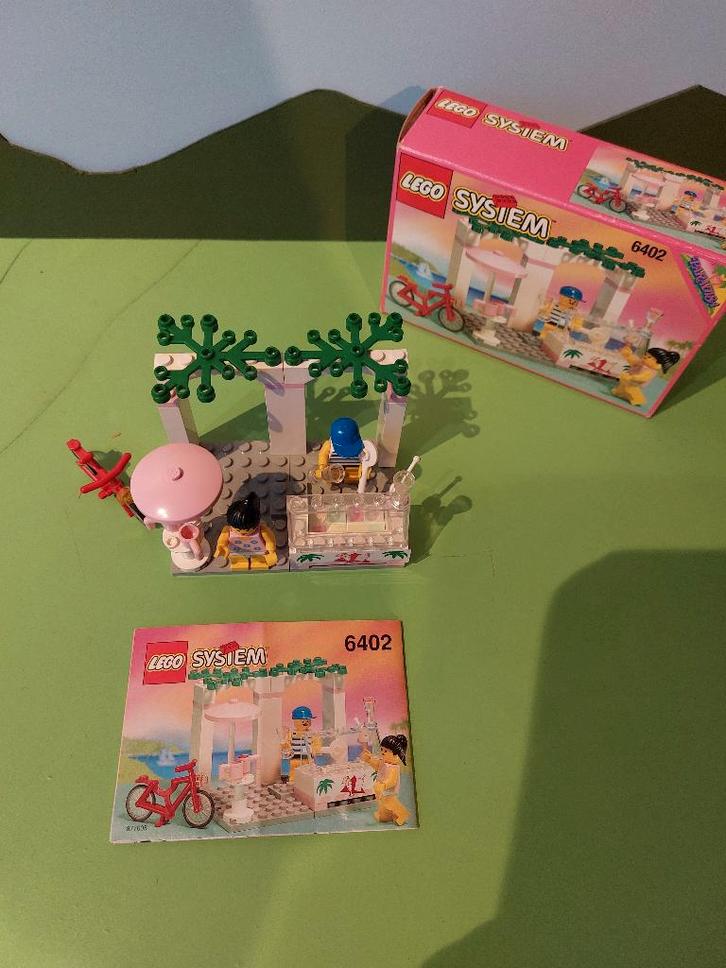 Lego 6402 Paradisa De ijssalon, Kinderen en Baby's, Speelgoed | Duplo en Lego, Gebruikt, Lego, Complete set, Ophalen of Verzenden