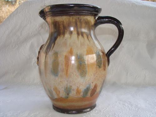 Ancien cruche de la poterie, signé Lasson, Antiek en Kunst, Antiek | Keramiek en Aardewerk, Ophalen of Verzenden