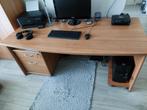 Bureau kast en pc rolplateau, Ophalen, Zo goed als nieuw, Bureau