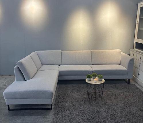Lichtgrijze Hoekzetel – Stijlvol, Comfortabel & Tijdloos!, Huis en Inrichting, Zetels | Zetels, Zo goed als nieuw, Hoekbank, Vierpersoons of meer