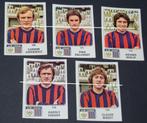Panini Football 1973 - 74 / FC Luik 5 stickers, Verzenden, Zo goed als nieuw, Poster, Plaatje of Sticker