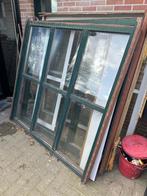 Gratis oude ramen, Châssis de fenêtre, 150 à 225 cm, Bois, Utilisé