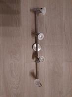 Inox plafondlamp met 4 spotjes inclusief LED-spotjes, Ophalen, Zo goed als nieuw, Metaal