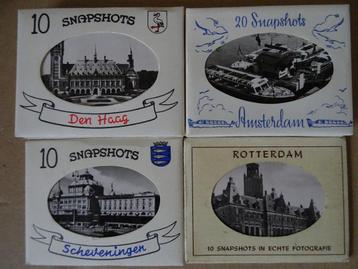 Snapshots Den Haag Amsterdam Scheveningen Rotterdam 9e p set, Enlèvement ou Envoi, Photo, Comme neuf, 1940 à 1960