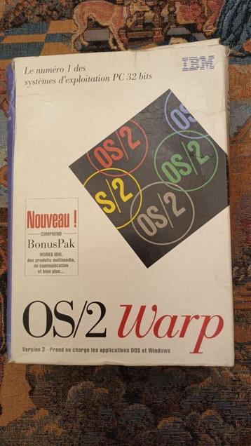 Logiciel OS2/Warp neuf complet jamais utilisé, Informatique & Logiciels, Enlèvement ou Envoi, Windows