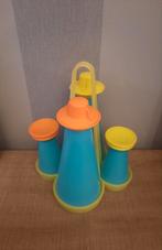 Tupperware set, olie en azijn en peper en zout.  Nos, Huis en Inrichting, Keuken | Tupperware, Ophalen of Verzenden, Zo goed als nieuw