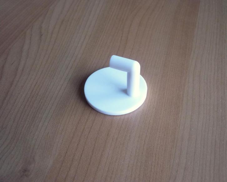 Witte handdoekhouder handdoekhaak, Maison & Meubles, Salle de bain | Linge de bain & Accessoires, Enlèvement ou Envoi