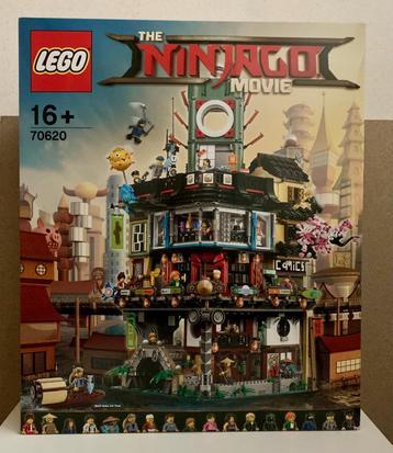 LEGO Ninjago City 70620 + Docks 70657 + Gardens 71741 + GWP beschikbaar voor biedingen