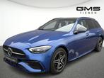 Mercedes-Benz C-klasse Estate C 300 e AMG Line, Auto's, Automaat, Zwart, 4 cilinders, Blauw