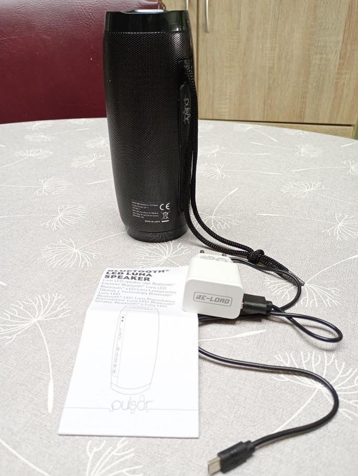 Enceinte Bluetooth LED, Audio, Tv en Foto, Luidsprekerboxen, Ophalen of Verzenden