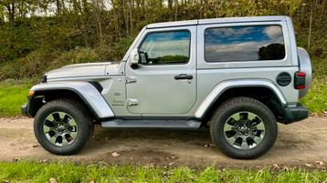 Jeep Wrangler JL Sahara 2.2 MultiJet II 200pk AT8 4x4, Auto's, Jeep, Automaat, 4 zetels, 4 cilinders, Leder
