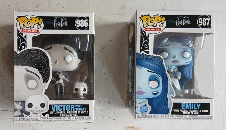 Funko Pop Corps Bride 986 & 987, Verzamelen, Poppetjes en Figuurtjes, Zo goed als nieuw, Ophalen