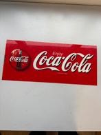 (H) Origineel Coca-Cola lichtbak paneel –  80/90 – 9030 cm, Verzenden, Zo goed als nieuw