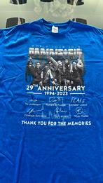 T-shirt Rammstein XL, Bleu, Enlèvement ou Envoi, Neuf