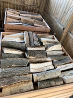 Lot 2 stère droog brandhout,gratis levering 10km rond Leuven, Ophalen