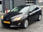 Ford Focus Wagon 1.6 EcoBoost Titanium, airco, parkeersensor, Auto's, 1258 kg, 110 kW, 4 cilinders, Zwart