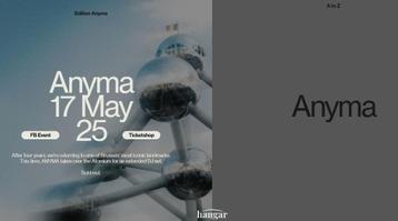Anyma Atomium 1 Regular Tickets beschikbaar voor biedingen