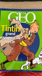 Geo album Tintin grand voyageur du Siècle, Boek of Spel, Ophalen of Verzenden, Zo goed als nieuw, Kuifje