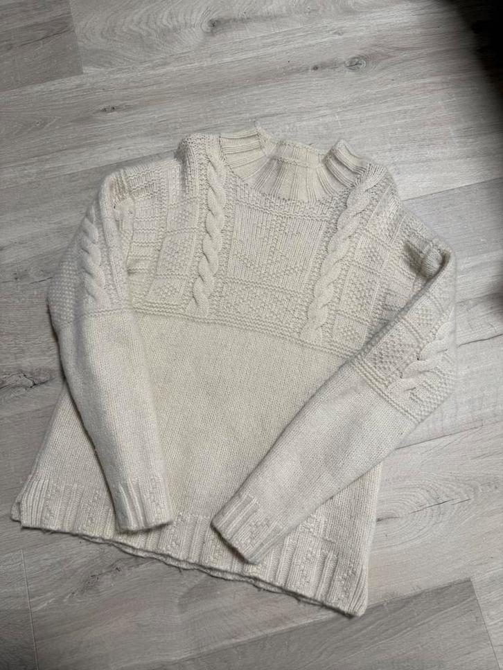 Ralph Lauren kabeltrui – 100% echt – topkwaliteit, Kleding | Heren, Truien en Vesten, Zo goed als nieuw, Maat 46 (S) of kleiner