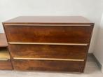 Dressoir in mangohout met 3 lades, Huis en Inrichting, Kasten | Ladekasten, Ophalen, Gebruikt, 50 tot 100 cm, 3 of 4 laden