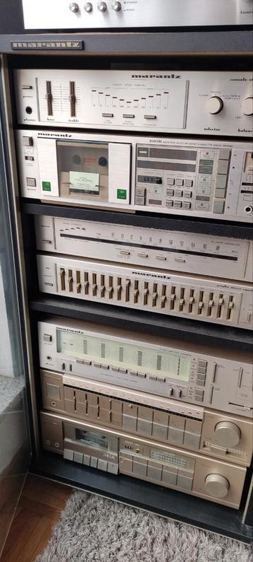Marantz lot magnifique vintage doré, Enlèvement ou Envoi, Comme neuf