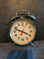 Vintage metalen wekker, Elektronische apparatuur, Wekkers, Ophalen of Verzenden