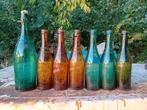 Oude vintage bierflessen brouwerij Aigle Belgica Brugge Gent, Ophalen of Verzenden