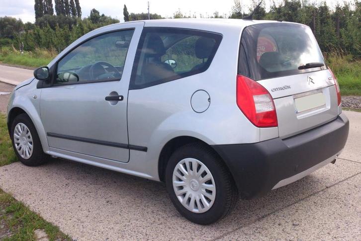 Citroen “C2”- 62 000 km, Auto's, Citroën, Bedrijf, C2, Benzine, Zilver of Grijs, Grijs, Velours, Ophalen