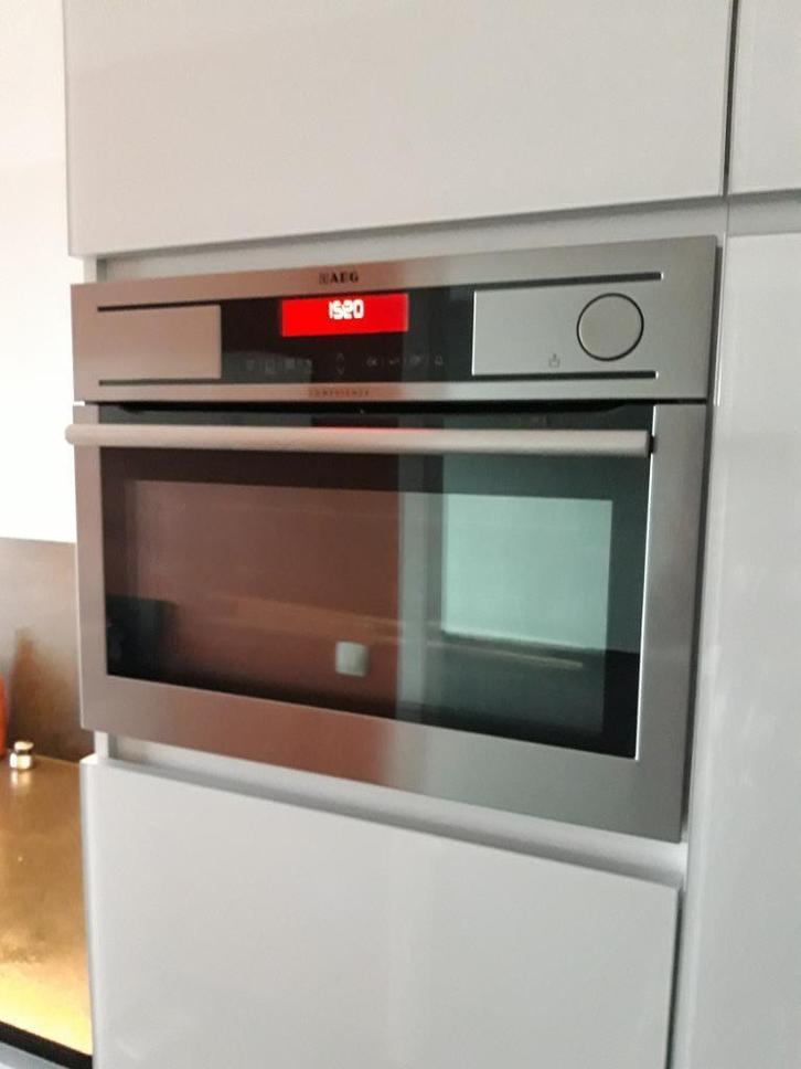 Stoomoven AEG COMPETENCE KM8404001M, Elektronische apparatuur, Ovens, Zo goed als nieuw, Inbouw, Oven, 45 tot 60 cm, 45 tot 60 cm