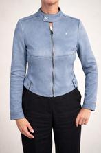 Suède jack van G Raw, Kleding | Dames, Ophalen of Verzenden, Zo goed als nieuw, Maat 36 (S), Blauw