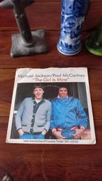 vinyl (45T) michael jackson & paul maccartney ", CD & DVD, Enlèvement ou Envoi, 1980 à 2000, Utilisé
