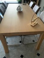 Eettafel met 6 stoelen met vitrinekast, Huis en Inrichting, Ophalen, Zo goed als nieuw
