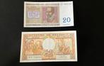 20 francs + 50 francs - Buisseret - Williot, Postzegels en Munten, Bankbiljetten | België, Verzenden