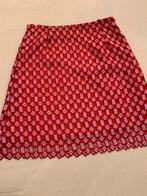 Rode/roze kanten rok Sandro 2, Kleding | Dames, Ophalen of Verzenden, Zo goed als nieuw, Roze