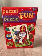 Puzzel peuter Sinterklaas, Kinderen en Baby's, Speelgoed | Kinderpuzzels, Ophalen of Verzenden, Zo goed als nieuw